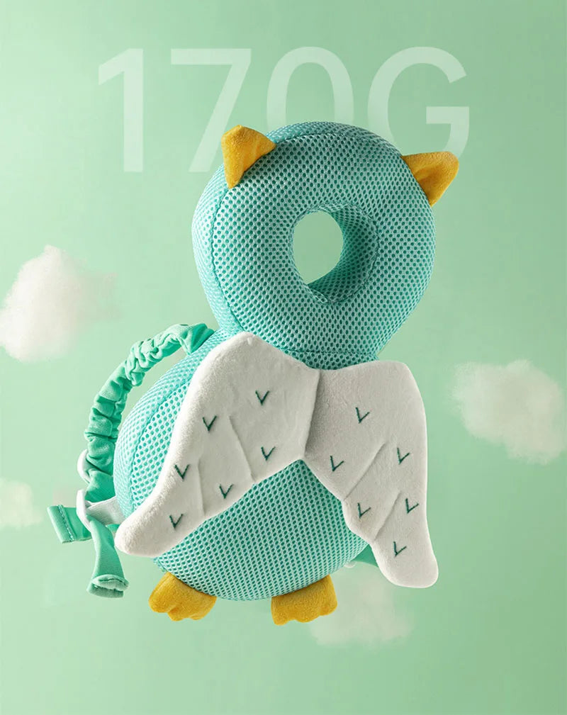 Coussin anti-chute bébé – Oreiller de protection tête & dos | Apprentissage de la marche