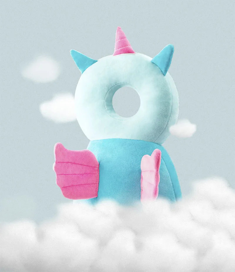 Coussin anti-chute bébé – Oreiller de protection tête & dos | Apprentissage de la marche